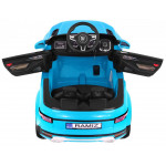 Elektrické autíčko Rapid Racer - nelakované - modré